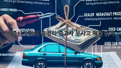 세종시 전동면 송정리 중고차 무사고 매물 찾기